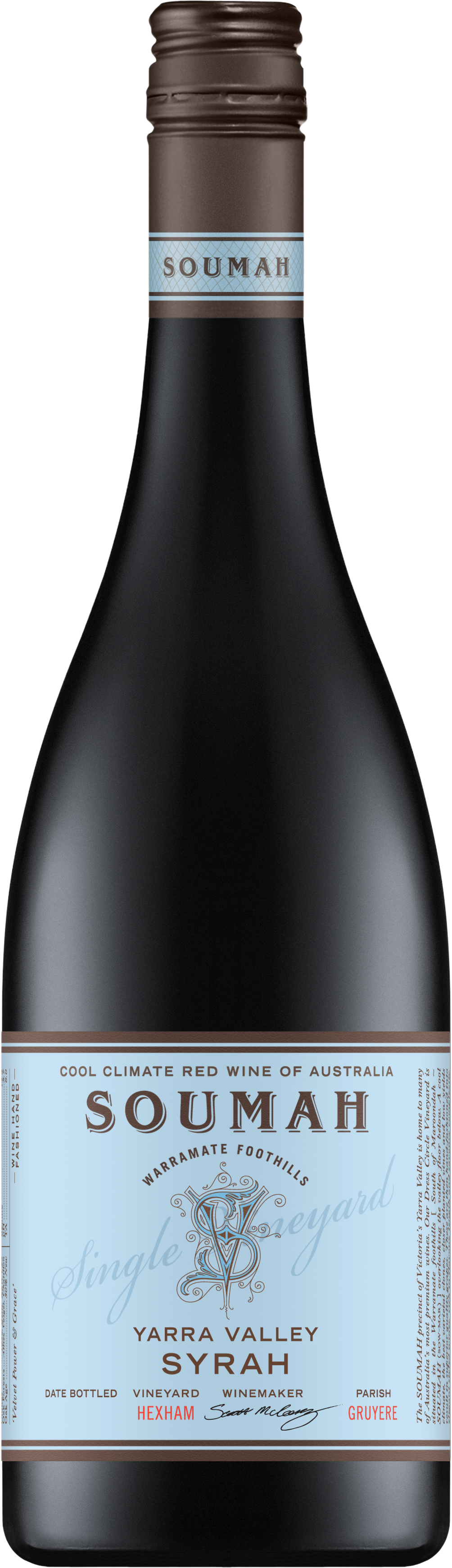 SOUMAH Hexham Single Vineyard Syrah 2024 Yarra Valley
